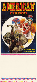 American Circus (Togni) Circus poster - Italy, 1989