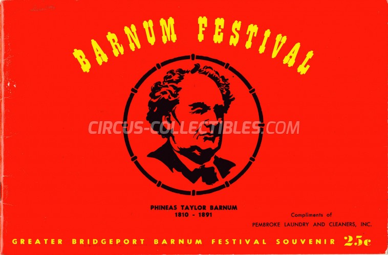 Barnum Festival Circus Program - USA, 1956