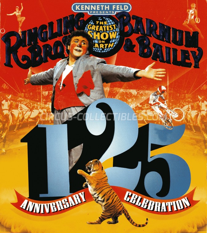 Ringling Bros. and Barnum & Bailey Circus Circus Program - USA, 1995