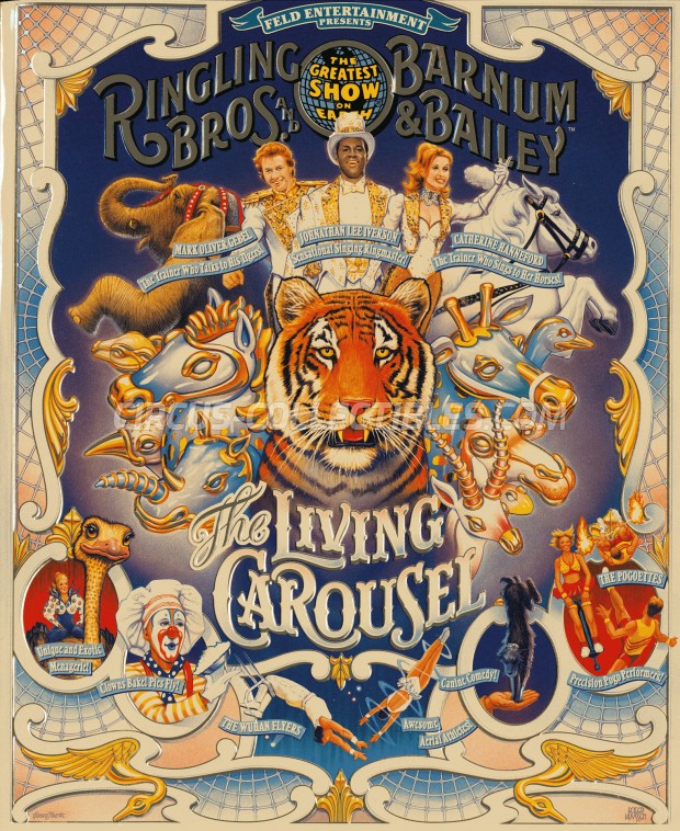 Ringling Bros. and Barnum & Bailey Circus Circus Program - USA, 1999