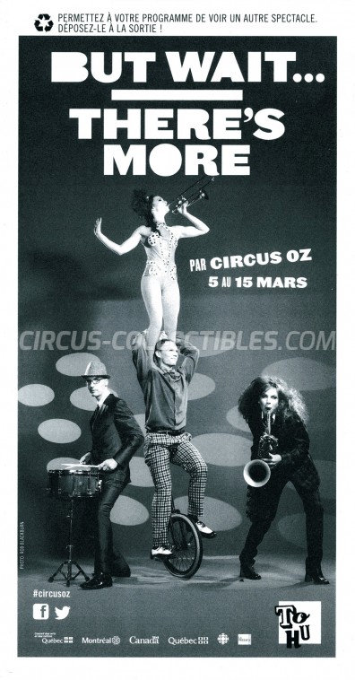 OZ Circus Program - Australia, 2015