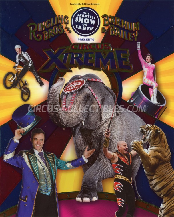 Ringling Bros. and Barnum & Bailey Circus Circus Program - USA, 2015
