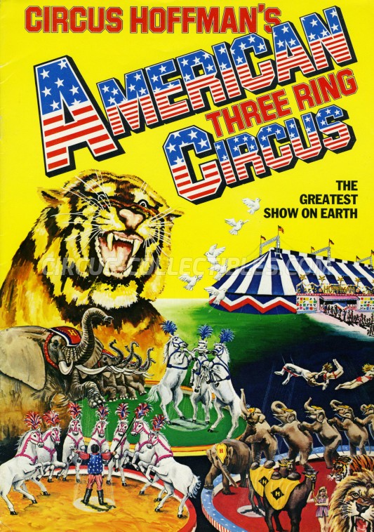Hoffman Circus Program - England, 1984