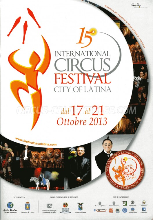 Festival Internazionale del Circo Città di Latina Circus Program - Italy, 2013