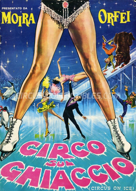 Moira Orfei Circus Program - Italy, 1972