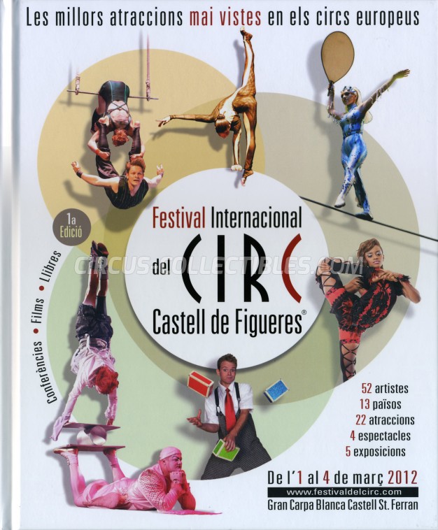 Festival International del Circ de Figueres Circus Program - Spain, 2012