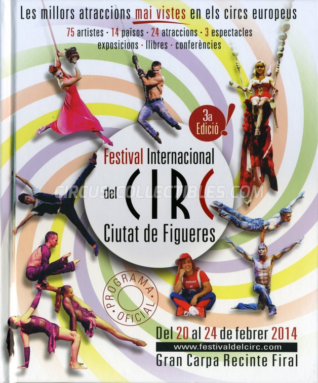Festival International del Circ de Figueres Circus Program - Spain, 2014