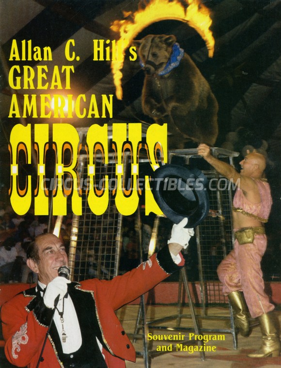 Great American Circus Circus Program - USA, 1989