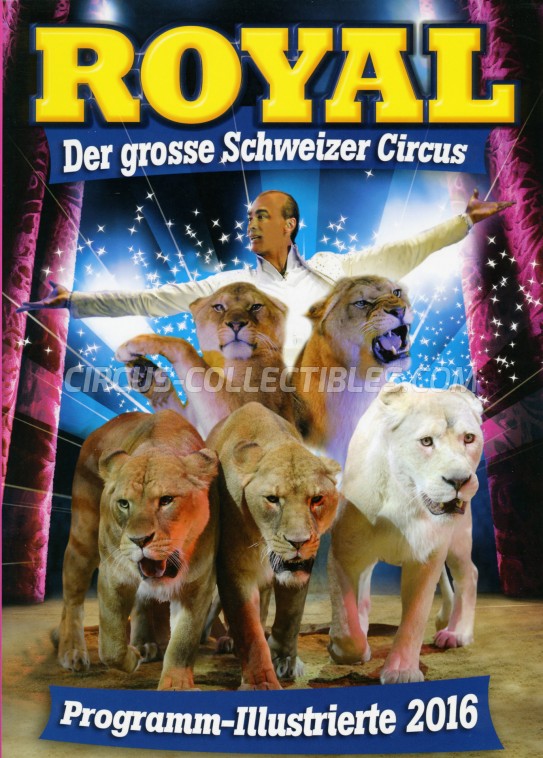Royal (CH) Circus Program - Switzerland, 2016