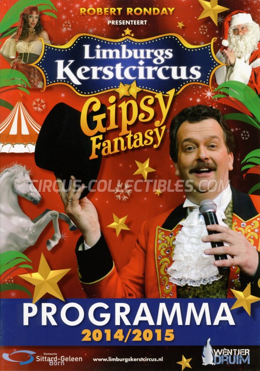 Limburgs Kerstcircus Circus Program - Netherlands, 2014