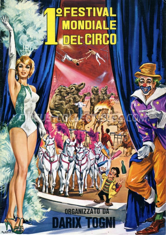 Darix Togni Circus Program - Italy, 1972