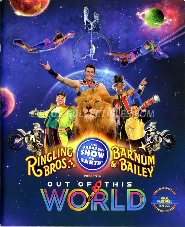 Ringling Bros. and Barnum & Bailey Circus Circus Program - USA, 2017