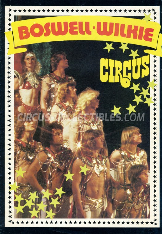 Boswell Wilkie Circus Circus Program - South Africa, 1981