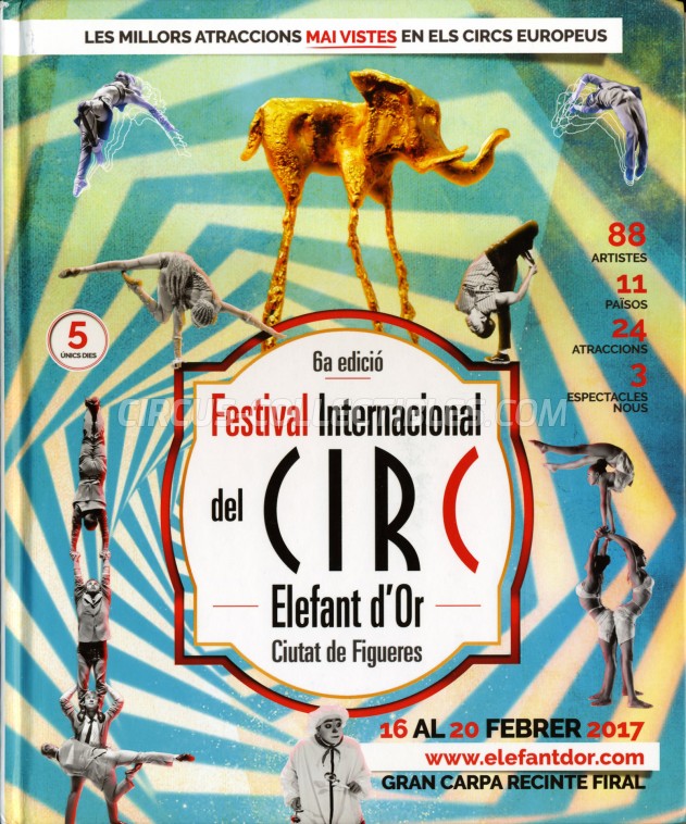 Festival International del Circ de Figueres Circus Program - Spain, 2017