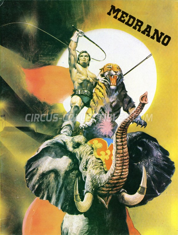 Medrano (Casartelli) Circus Program - Italy, 1984