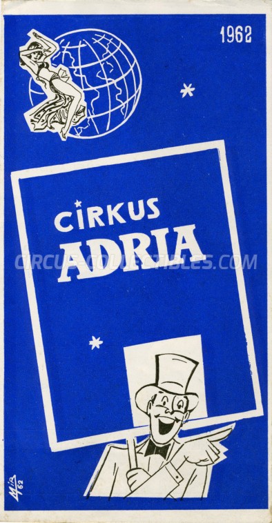 Adria Circus Program - Serbia, 1962