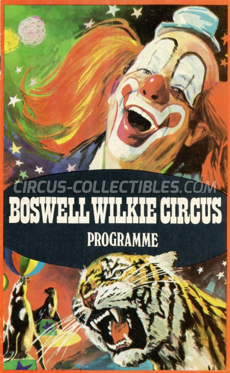 Boswell Wilkie Circus Circus Program - South Africa, 0