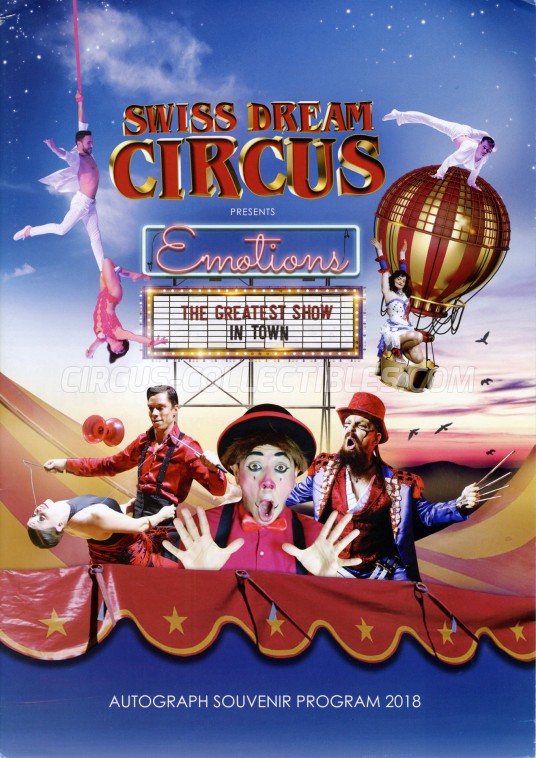 Swiss Dream Circus Circus Program - Malaysia, 2018
