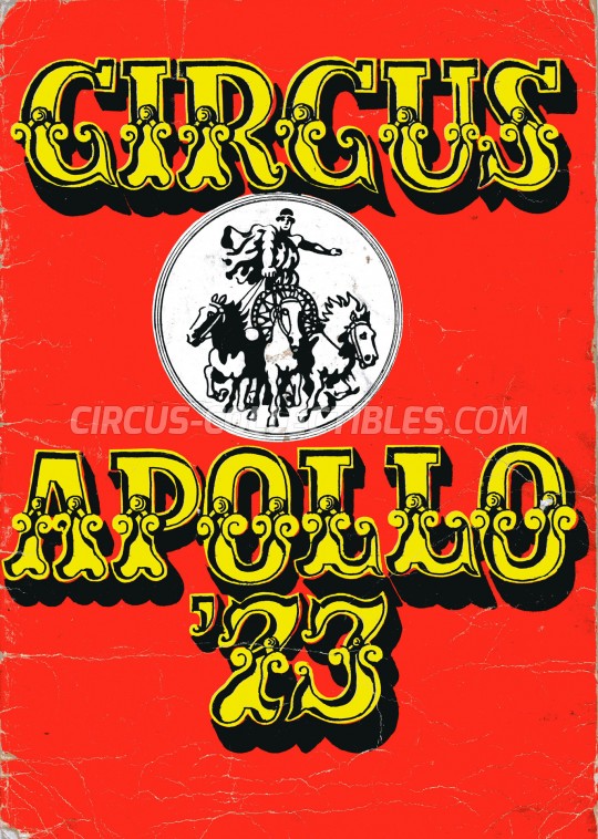 Apollo (HU) Circus Program - Hungary, 1973