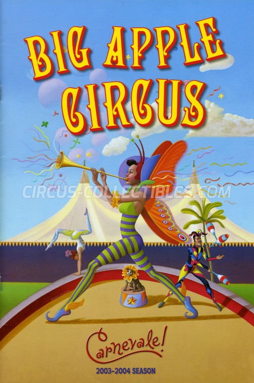 Big Apple Circus Circus Program - USA, 2003