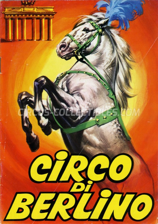 Circo di Berlino Circus Program - Italy, 1966