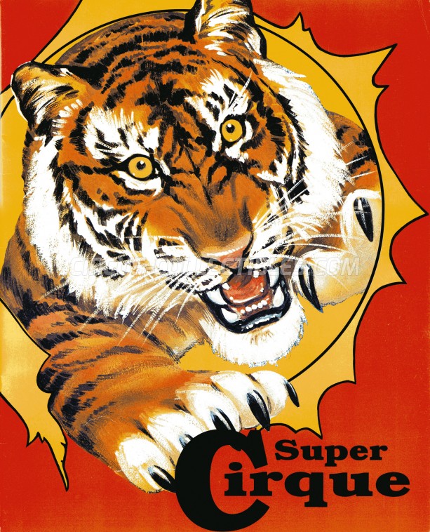 Super Cirque Circus Program - Canada, 2002