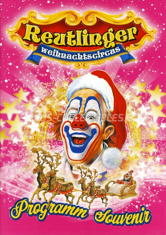 Reutlinger Weihnachtscircus Circus Program - Germany, 2017