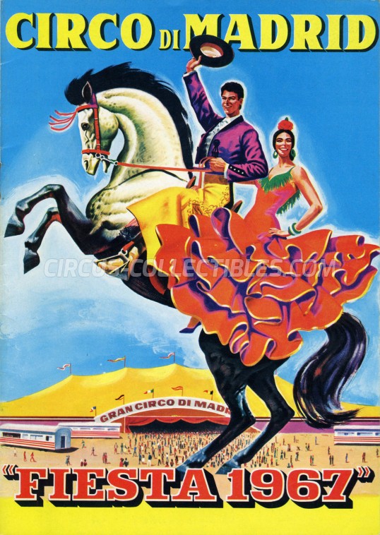 Circo di Madrid Circus Program - Italy, 1967