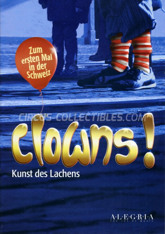 Clowns Circus Program - Switzerland, 2019