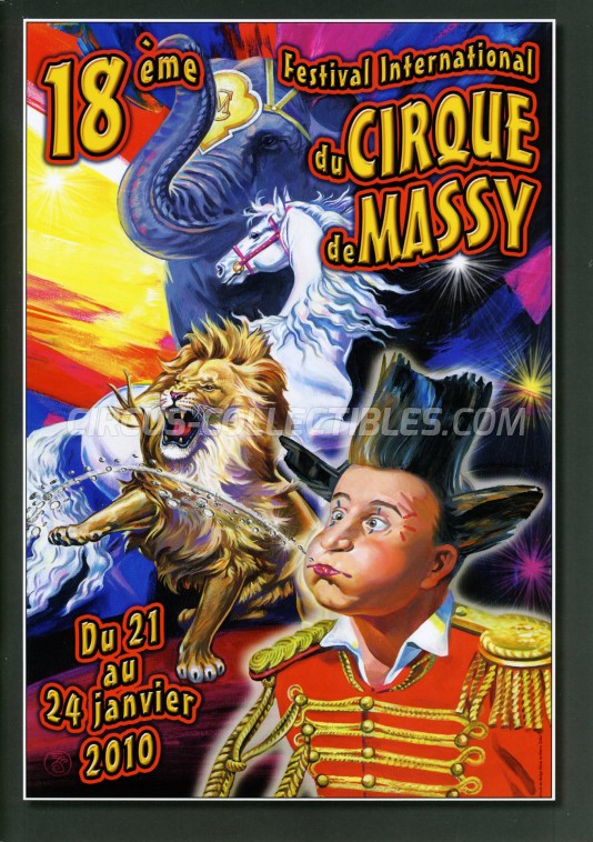 Festival International du Cirque de Massy Circus Program - France, 2010