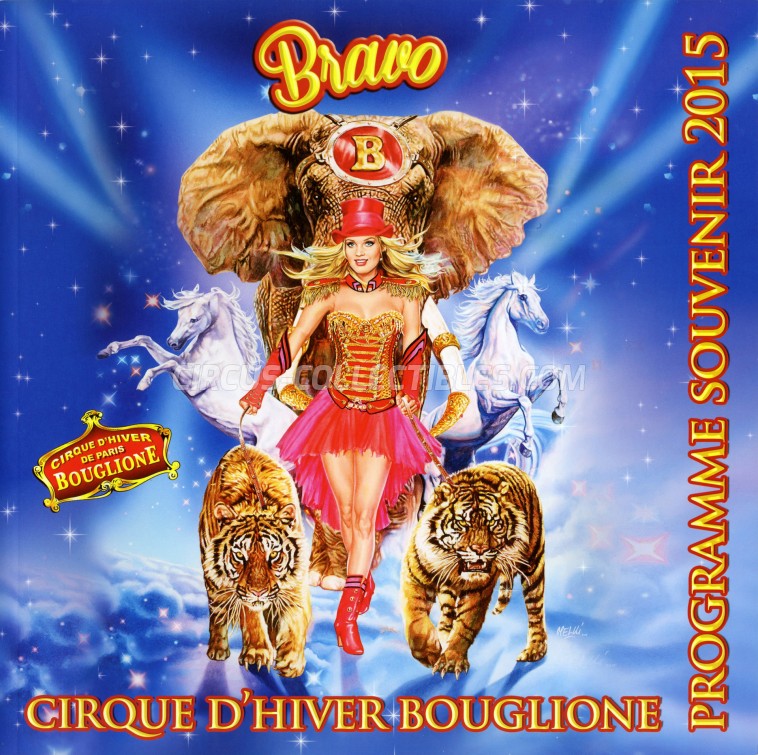 Bouglione Circus Program - France, 2015