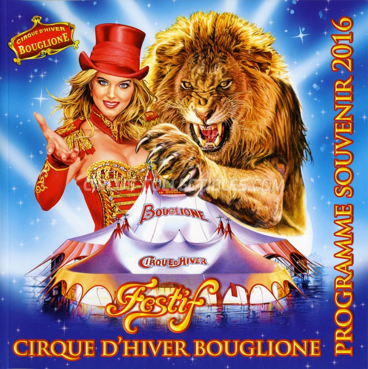Bouglione Circus Program - France, 2016