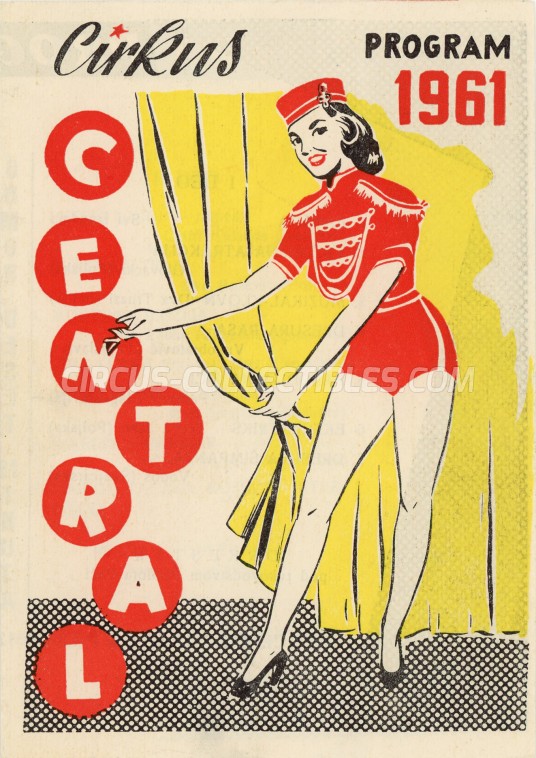 Central Circus Program - Serbia, 1961