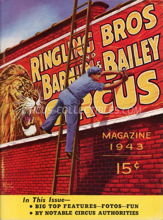 Ringling Bros. and Barnum & Bailey Circus Circus Program - USA, 1943