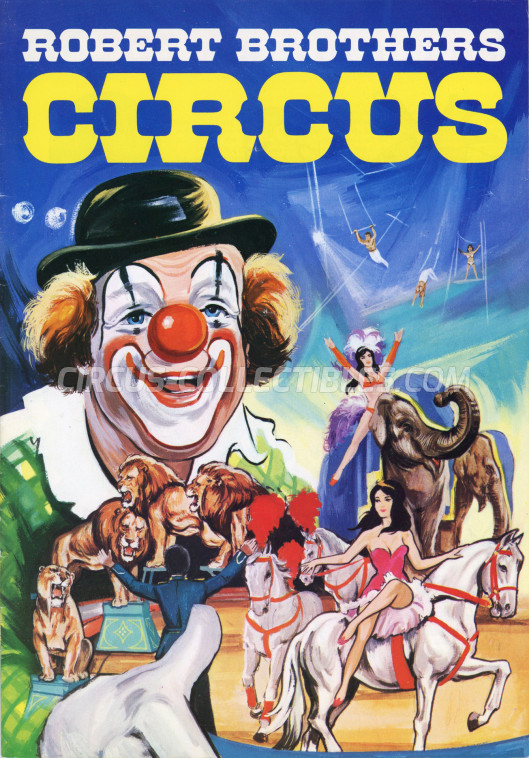 Robert Brothers Circus Circus Program - Scotland, 1968