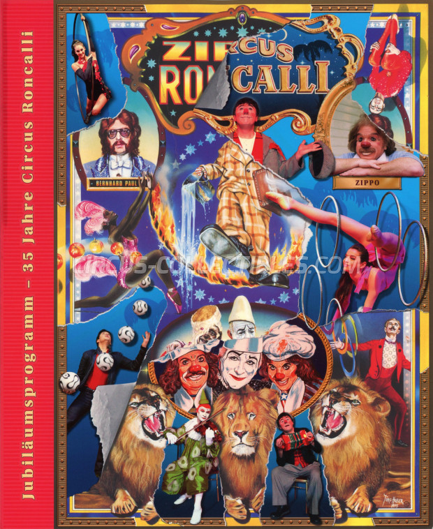 Roncalli Circus Program - Germany, 2011