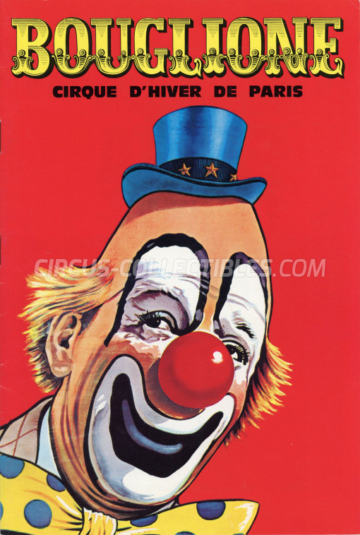 Bouglione Circus Program - France, 1972
