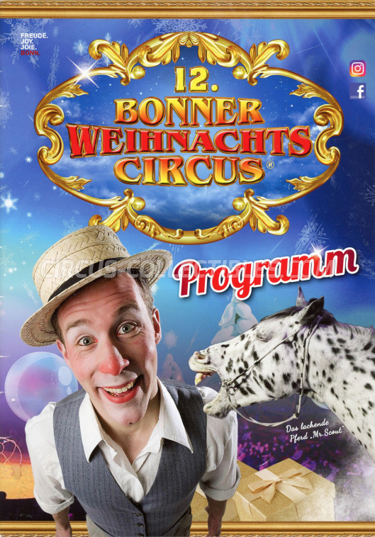 Bonner Weihnachts Circus Circus Program - Germany, 2018