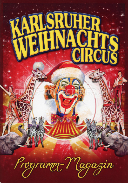 Karlsruher Weihnachts Circus Circus Program - Germany, 2017