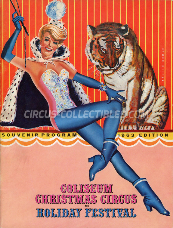 Clyde Beatty Cole Bros. Circus Circus Program - USA, 1962