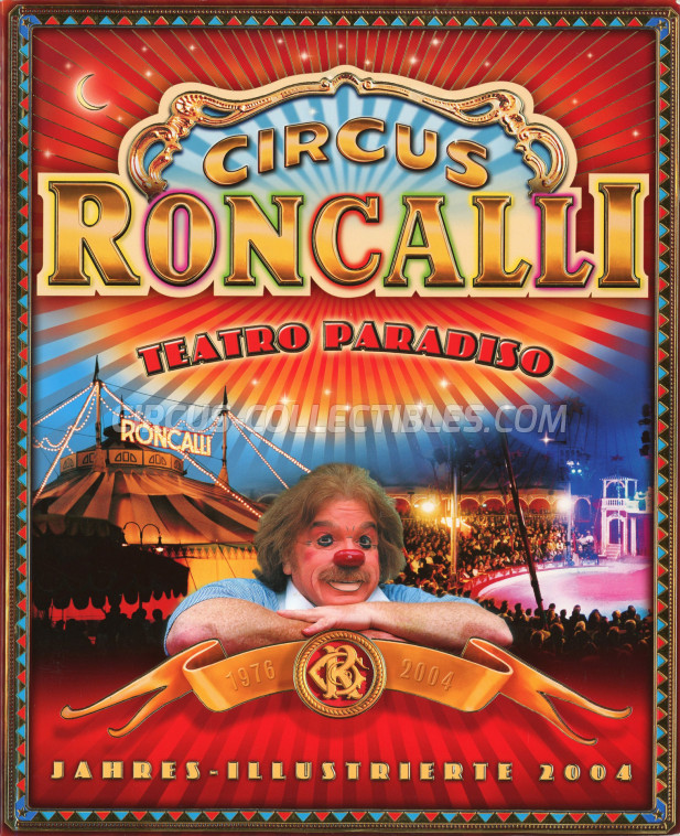 Roncalli Circus Program - Germany, 2004