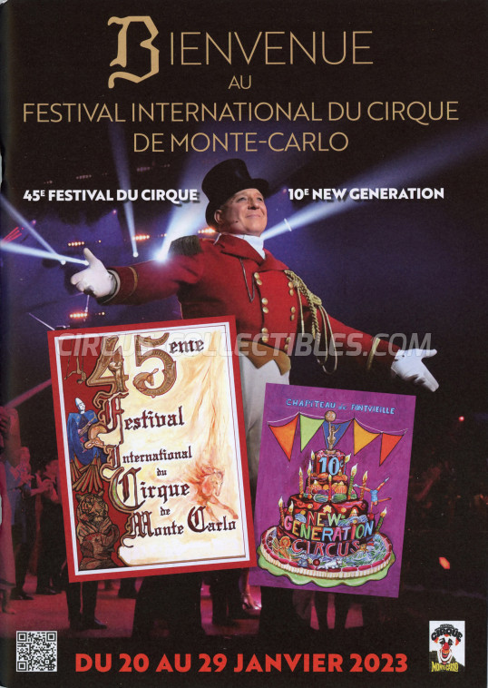 Festival International du Cirque de Monte-Carlo Circus Program - Monaco, 2023