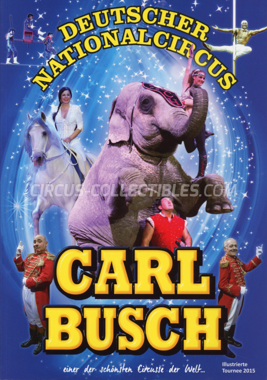 Carl Busch Circus Program - Germany, 2015
