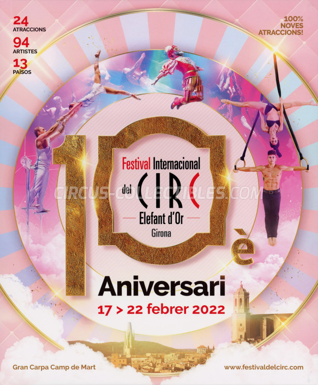 Festival International del Circ de Figueres / Girona Circus Program - Spain, 2022