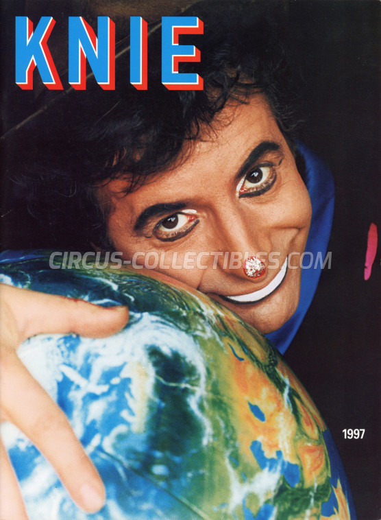 Knie Circus Program - Switzerland, 1997
