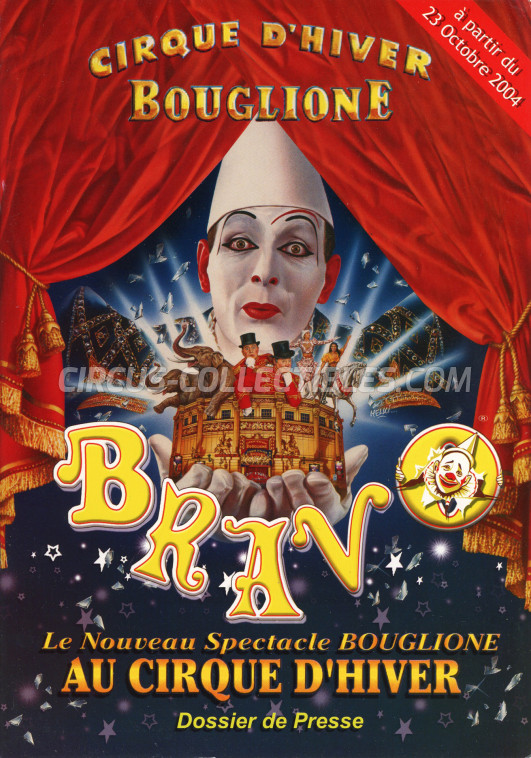 Bouglione Circus Program - France, 2004