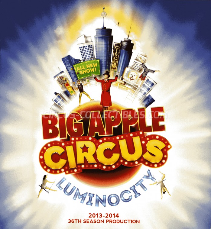 Big Apple Circus Circus Program - USA, 2013