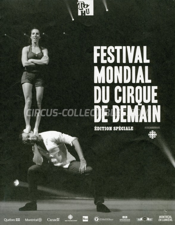 Festival Mondial du Cirque de Demain Circus Program - France, 2013