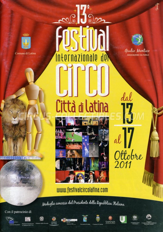Festival Internazionale del Circo Città di Latina Circus Program - Italy, 2011