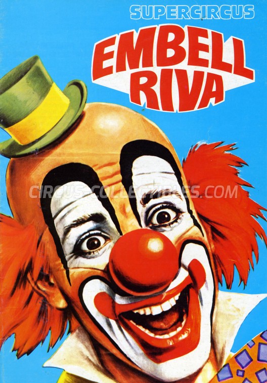 Embell Riva Circus Program - Italy, 1988
